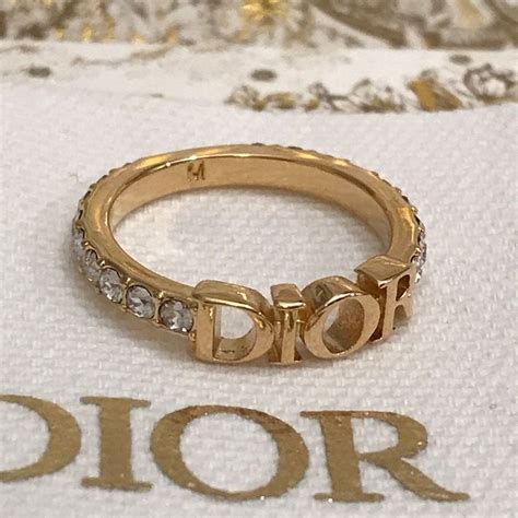 christian dior silver ring|authentic christian dior jewelry.